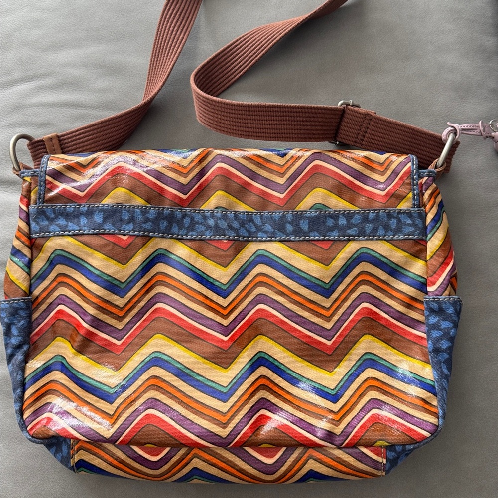 Fossil Multicolor Zigzag Pattern Multipocket Magn… - image 6